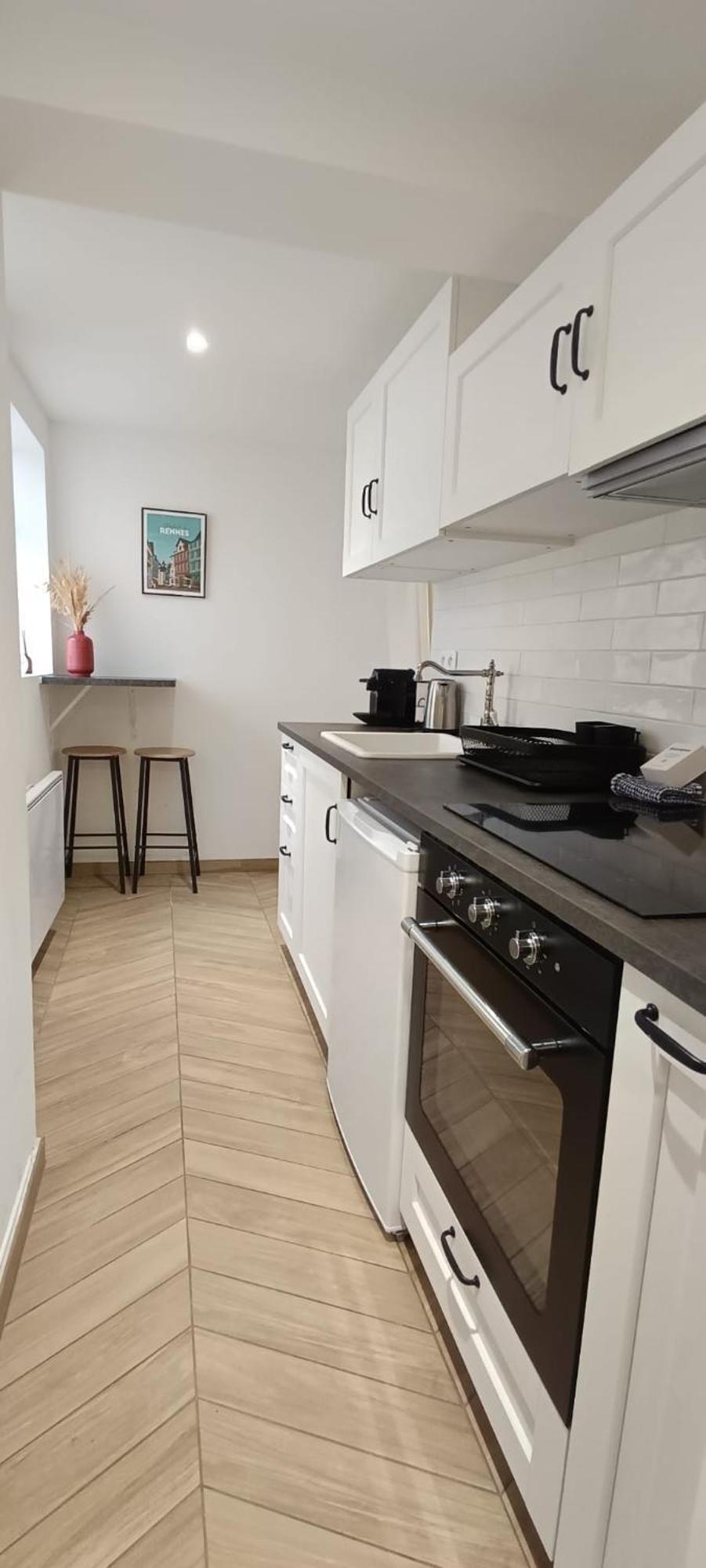 Appartement Cosy Rennes Centre Historique - 4 Personnes エクステリア 写真